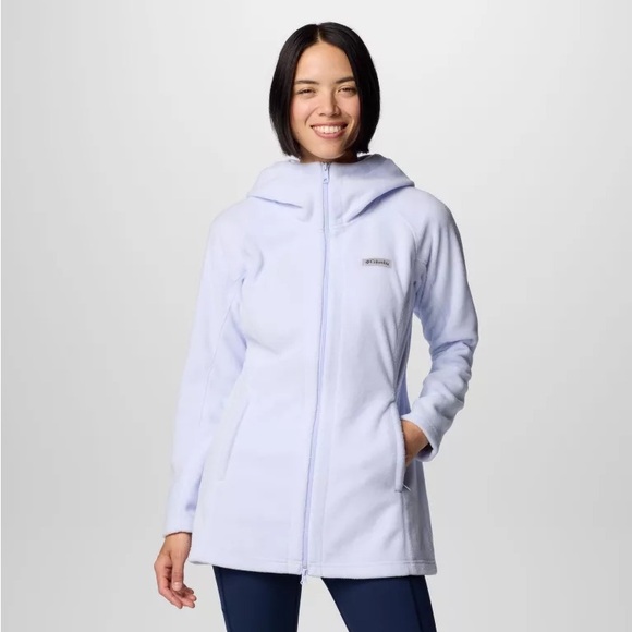 NWT Columbia Women's Benton Springs II Long Fleece Hoodie-light